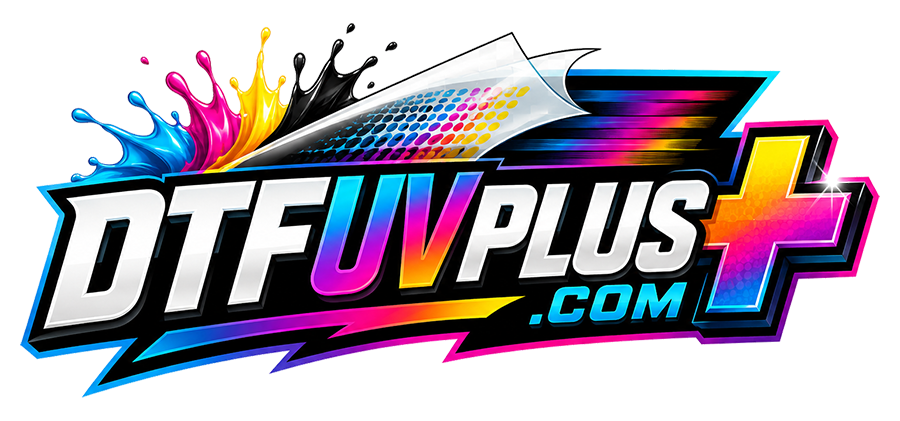 DTF UV Plus logo